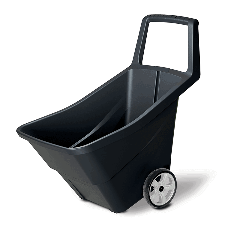 Plastikinis karutis LOAD & GO III, juodos sp., 95 l
