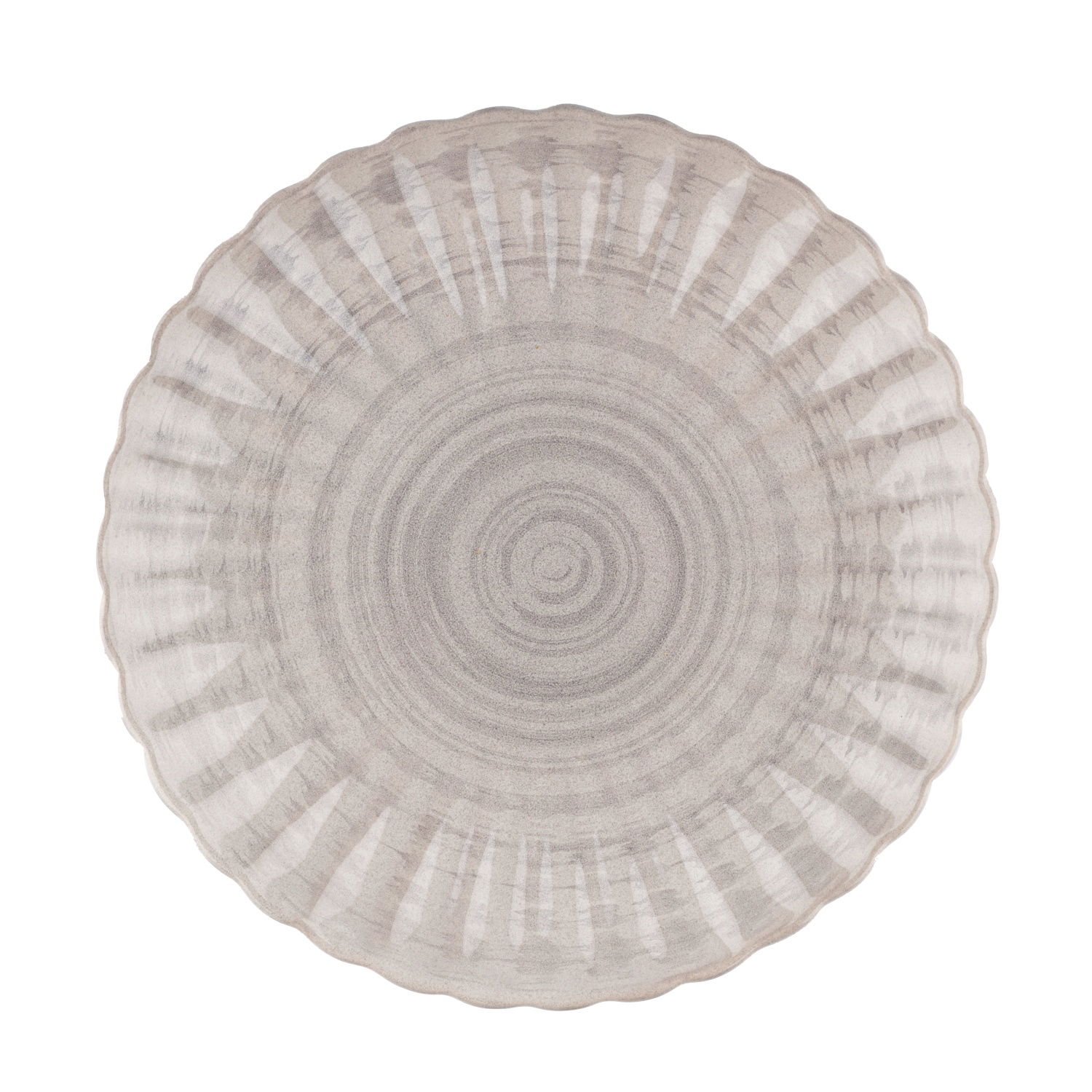 Pietų lėkštė AURORA SHELL, smėlio sp., 21 cm