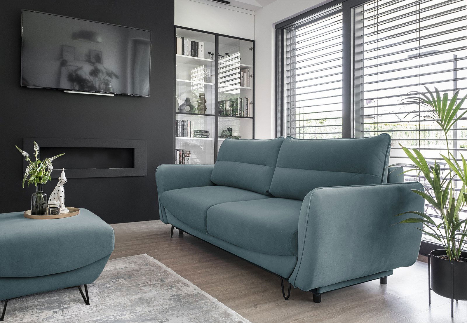 Sofa Silva, mėlyna
