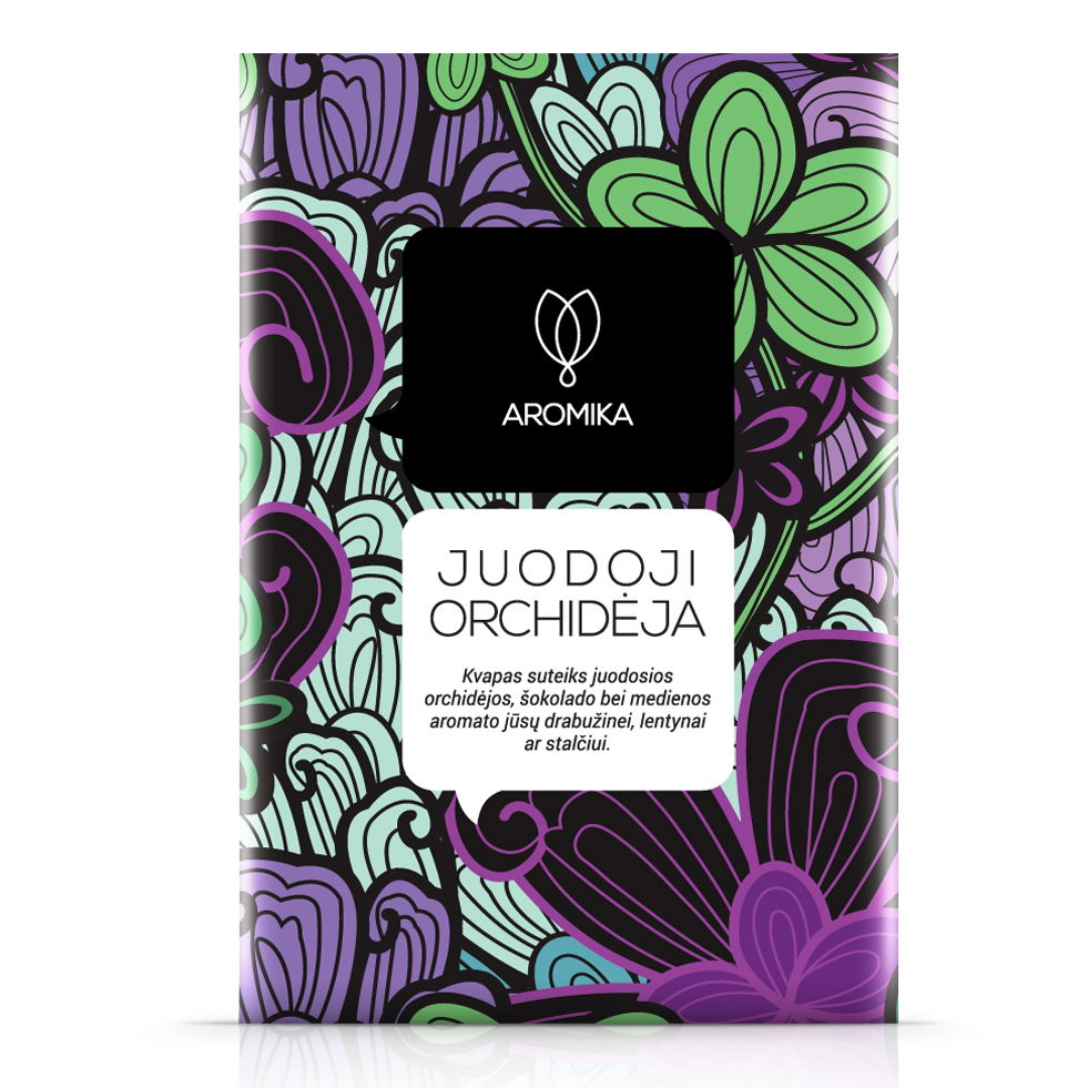 Kvapiosios lazdelės ACappella Juodoji orchidėja, 6 vnt.