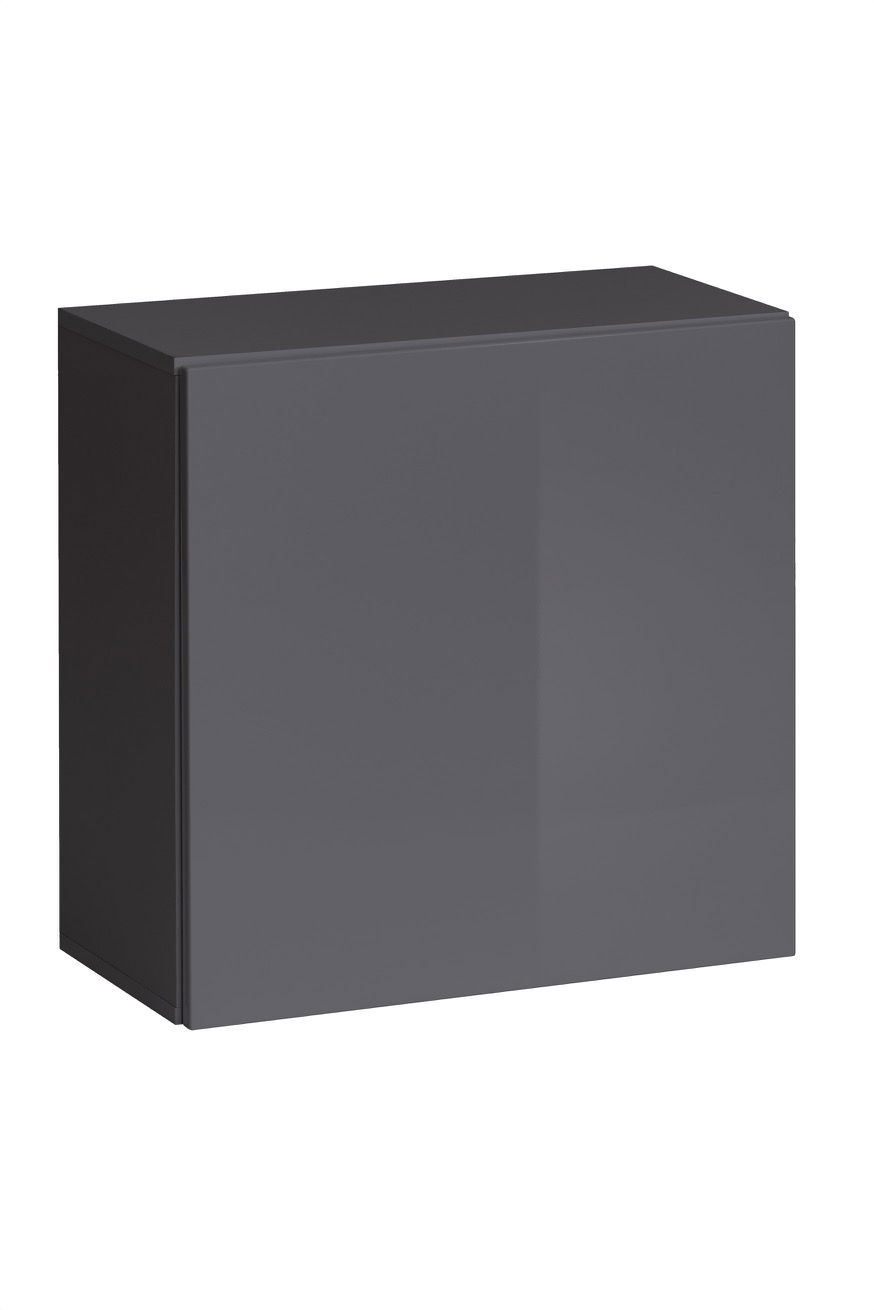Vitrina Switch SW 3, tamsiai pilka
