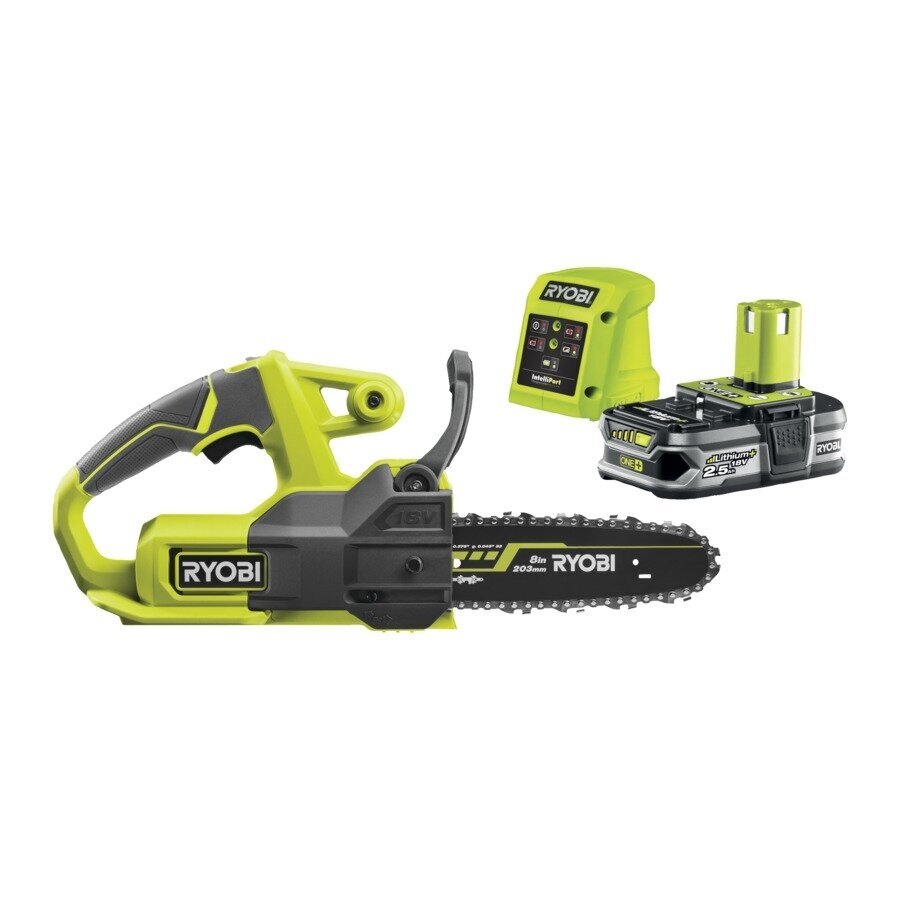 Akumuliatorinis grandininis pjūklas RYOBI ONE+ RY18CS20A-125, 18 V, 2,5 Ah, 20 cm