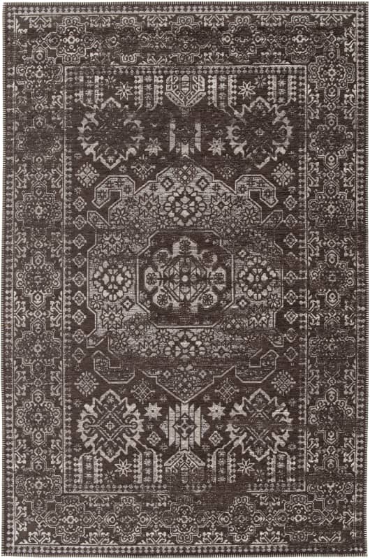 Kilimas CHLOE, 290 x 200 cm, rudas, 100% perdirbto poliesterio