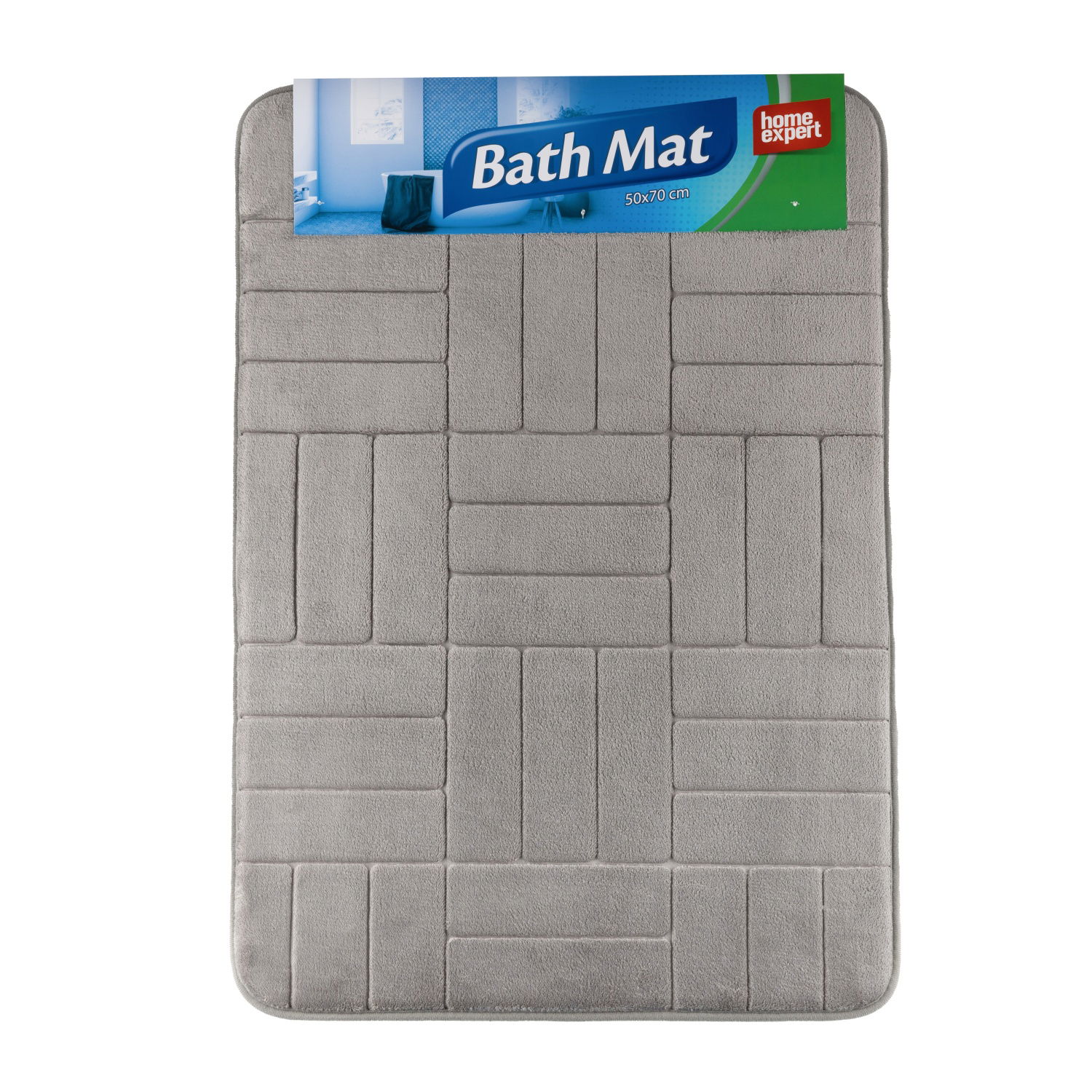 Vonios kilimėlis HOME EXPERT Memory foam, dviejų spalvų, 50 x 70 cm