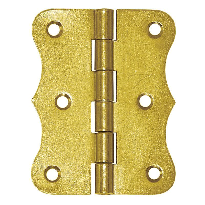 Statybinis lankstas Z 80, 80 x 63 x 1,5 mm, universalus, geltonai cinkuotas, 804601