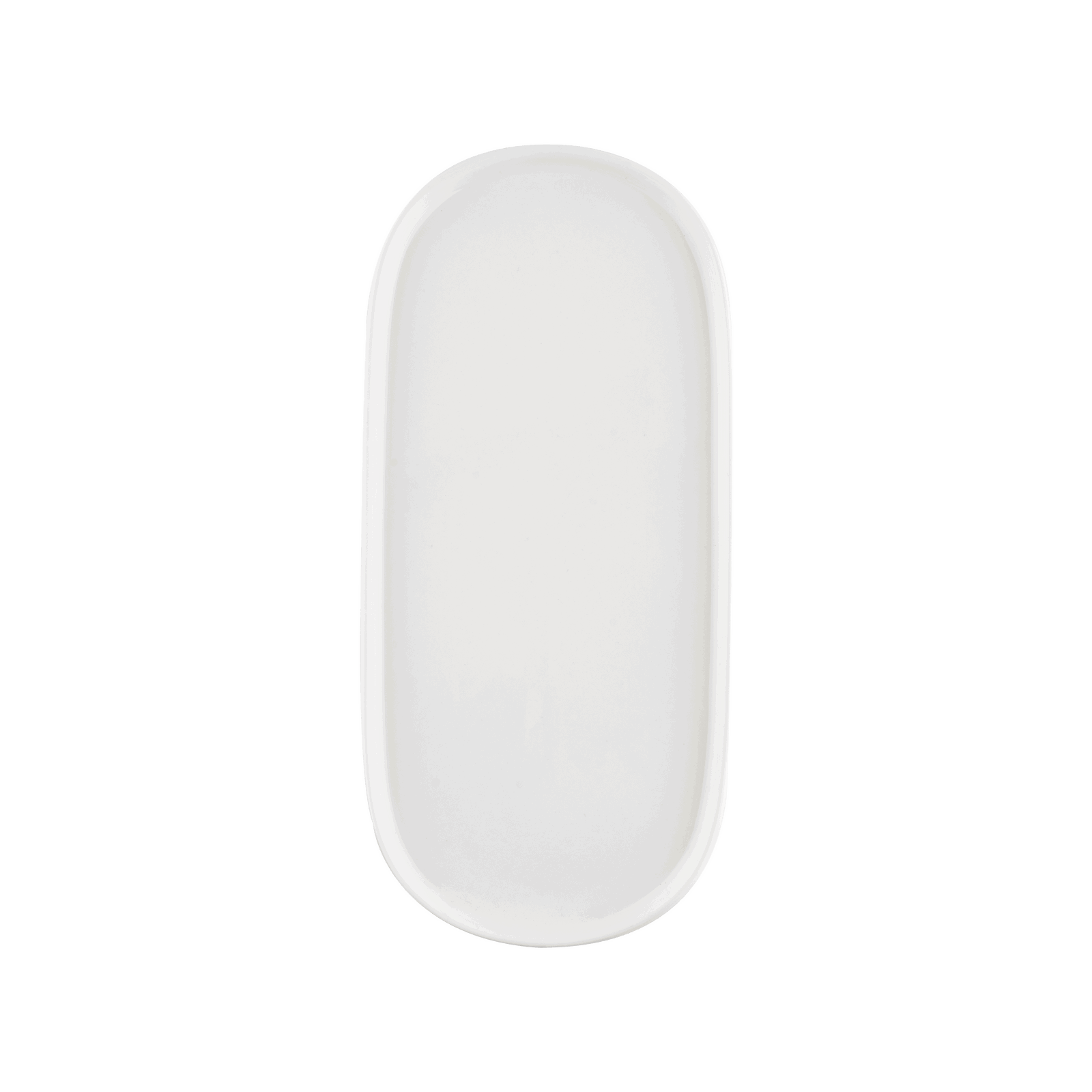 Ovali lėkštė AURORA WHITE, 25 cm
