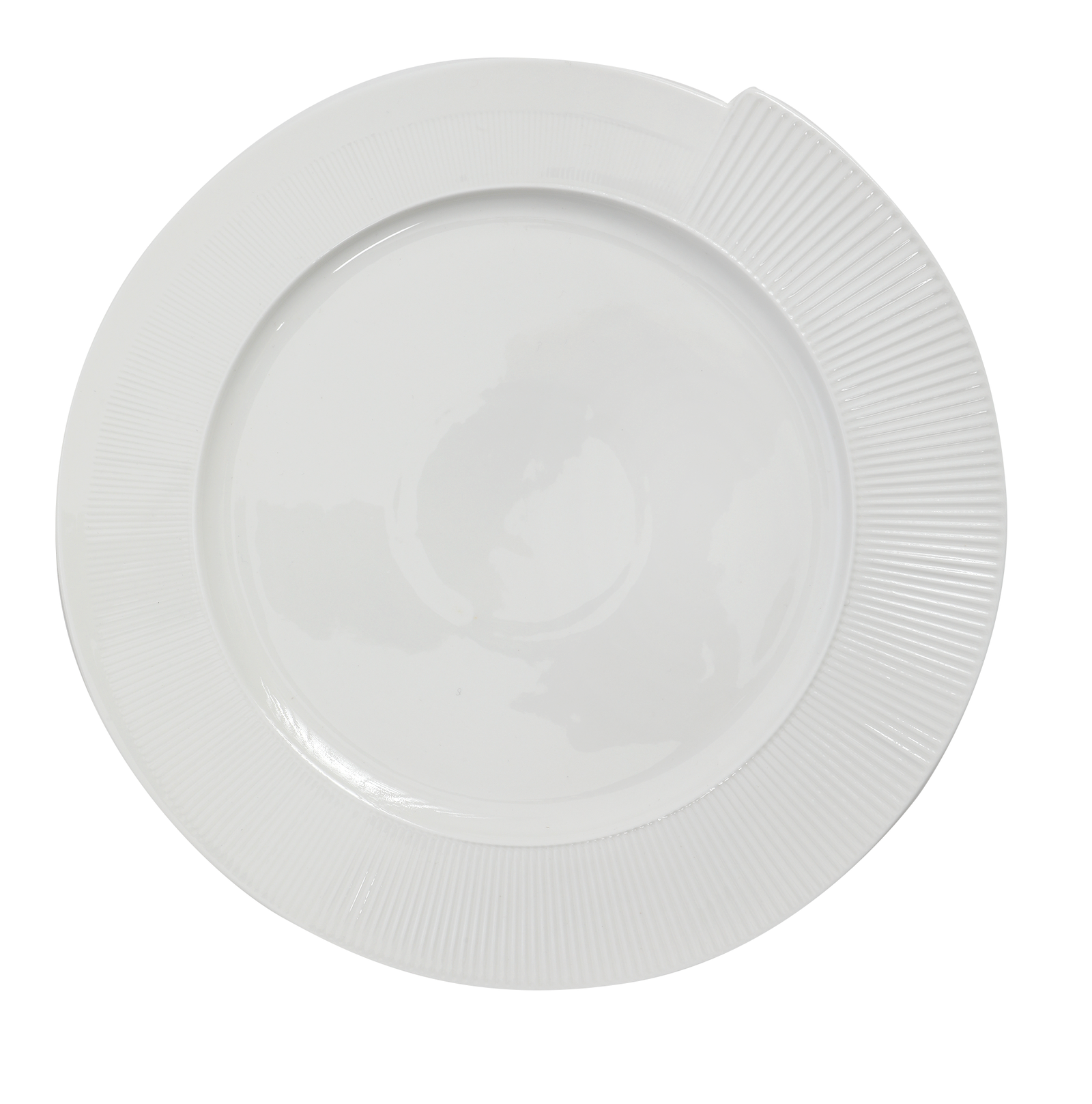 Pietų lėkštė AURORA WHITE CERRE, baltos sp., ø 27 cm