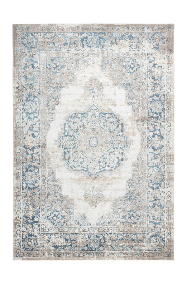 Kilimas PIERRE CARDIN PARIS 504 BLUE, 290 x 200 cm, 50 % polipropileno, 50 % poliesterio