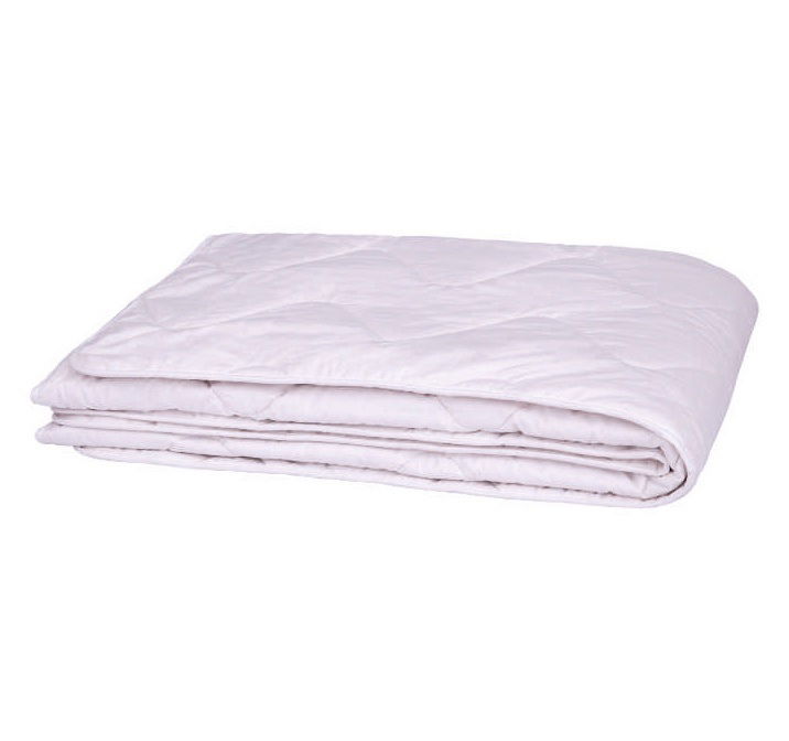 Antklodė 220 x 200, imp. 100% medvilnė, užp. 80% šilkas, 20% poliesteris, 300 g /m2