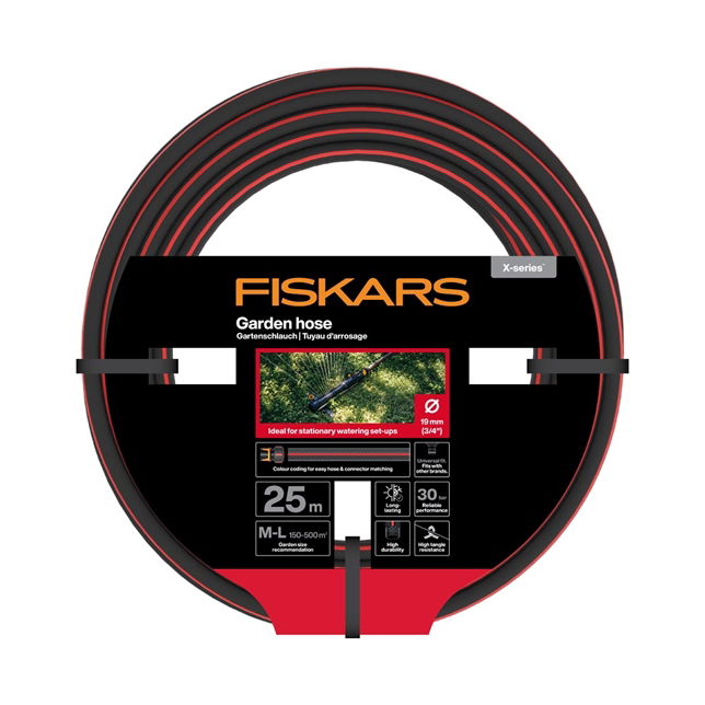 Laistymo žarna FISKARS X-series, 3/4”, 19 mm, 25 m