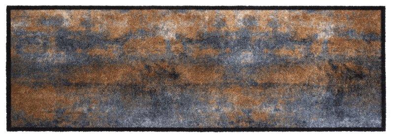 Apsauginis grindų kilimėlis PRESTIGE 575-004, 150x50cm, rudos-mėlynos sp., 100 % poliamido