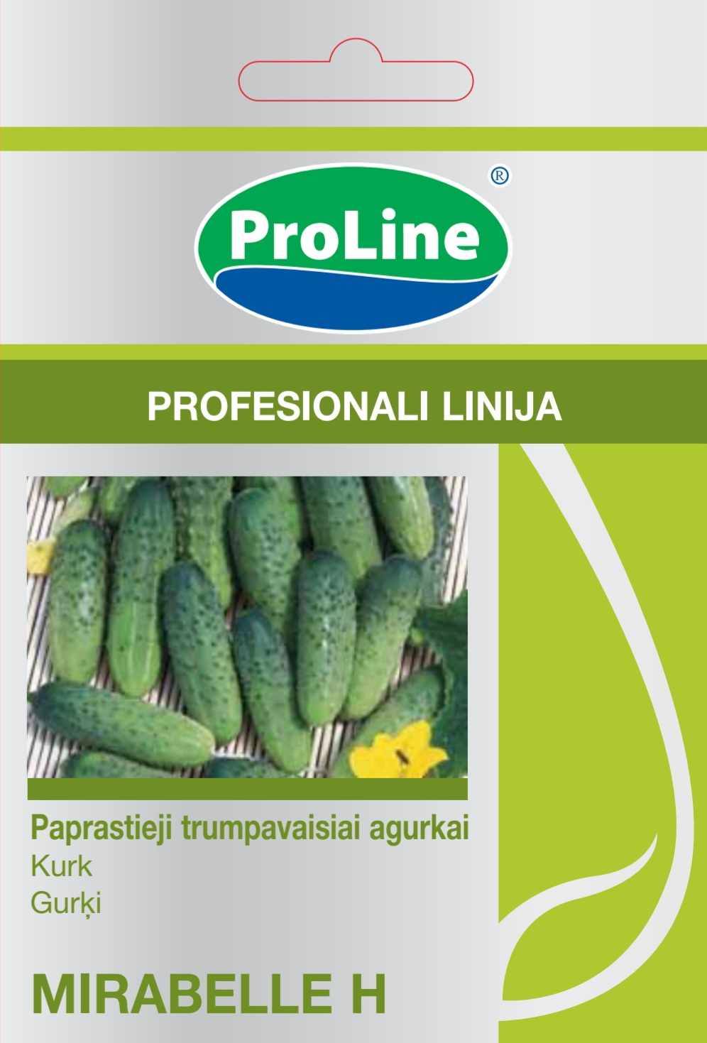 Agurkų sėklos MIRABELLE H, 10 vnt
