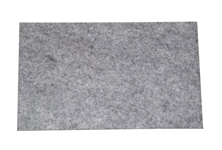 Baldų padukas, veltinis, 100 x 165 mm, pilkos sp., 1 vnt.