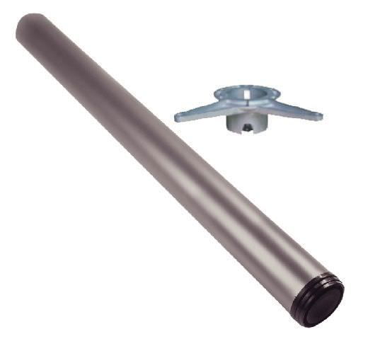 Stalo koja, D-60, H-710, matinio chromo sp.