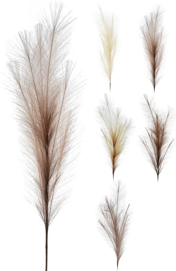 Dirbtinė augalo šakelė REED, 5 rūšys, 101 cm