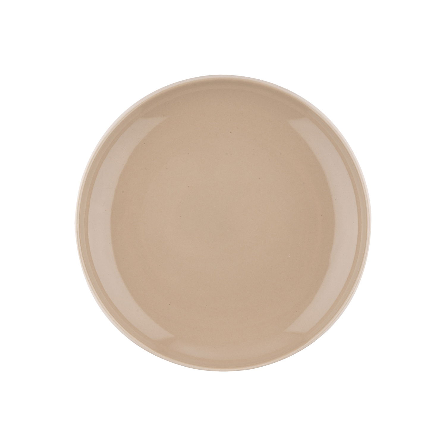 Pietų lėkštė AURORA Riviera Hazelnut, kreminės sp.,  ø 20 cm