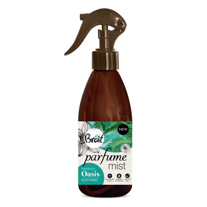 Skystas purškiamas oro gaiviklis BRAIT Emerald, 325 ml
