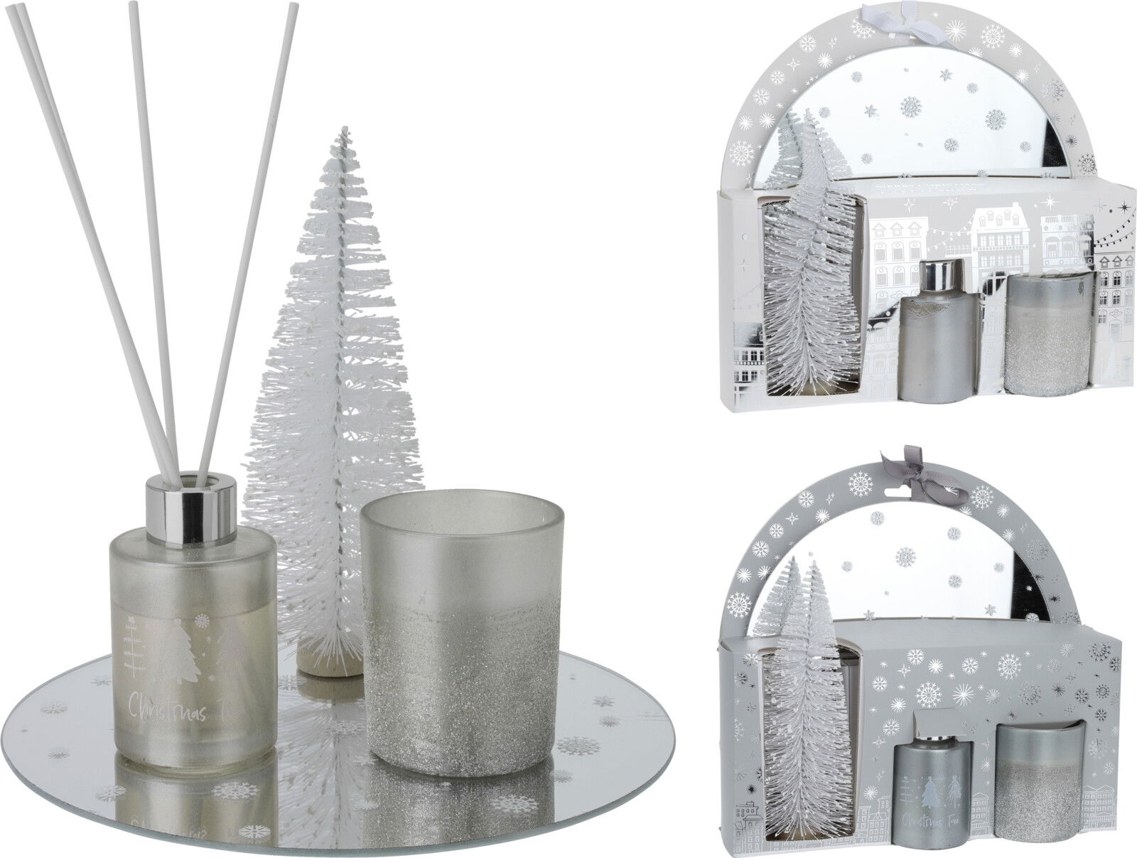 Dovaninis kvapų rinkinys WHITE XMAS TREE, 2 rūšys