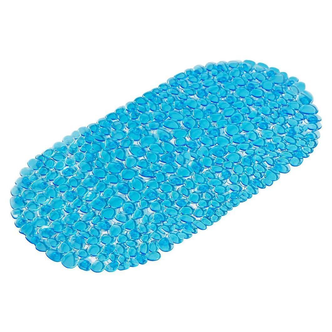 Vonios kilimėlis su siurbtukais BENEDOMO, PVC, žydros sp., 69 x 36 cm