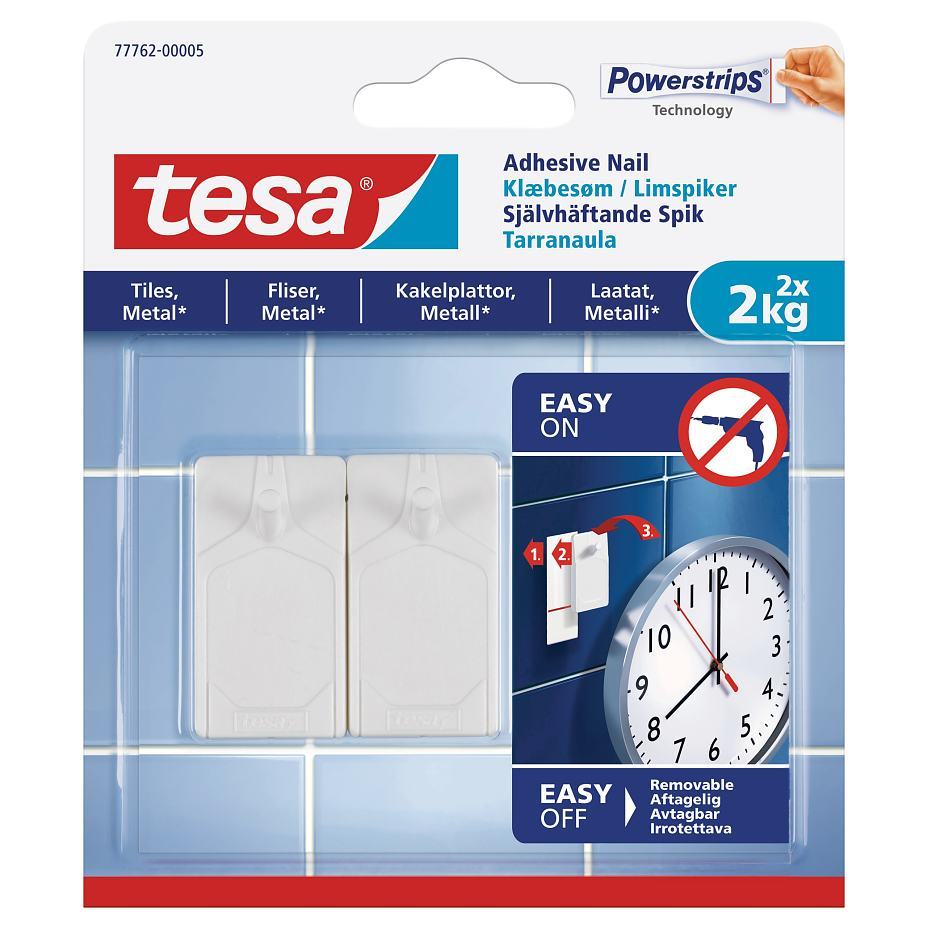 Reguliaraus aukščio tvirtinimo sistema lygiems paviršiams TESA, 2 x 4 kg
