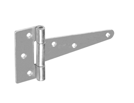 Vartų lankstas ZT 100, 100 x 30 x 65 x 2 mm, sidabro sp.