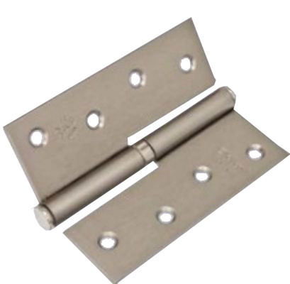 Durų lankstas 184, 120 x 82 x 2,5 mm, dešininis, durims be užlaidos, matinio chromo sp.