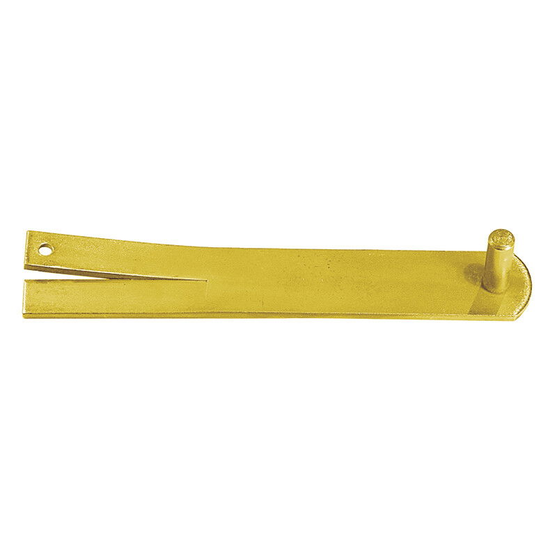 Lanksto laikiklis CM 13, 255 x 40 x 13 mm, geltonos sp.