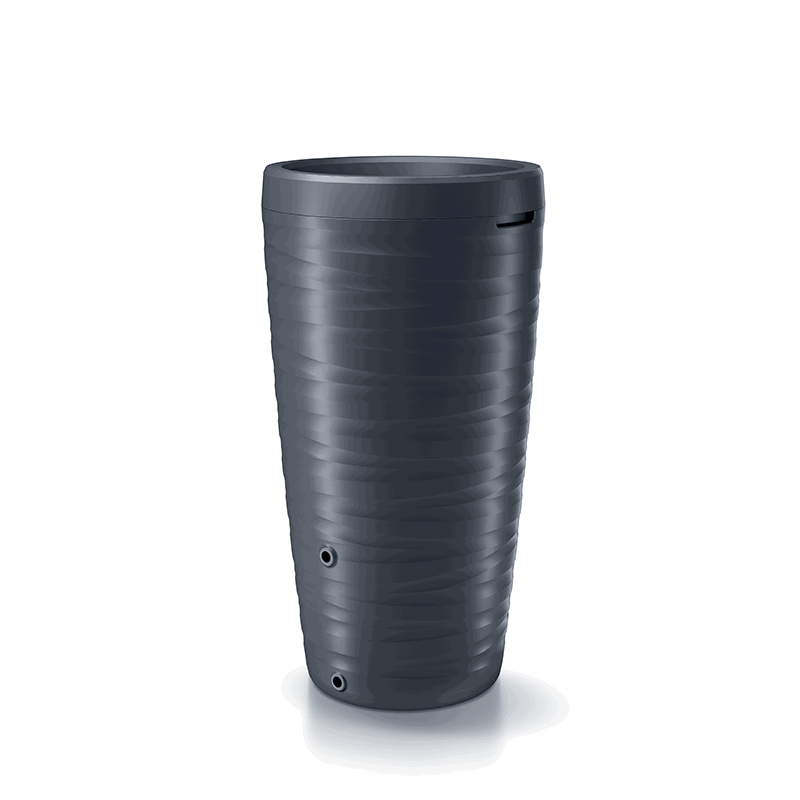 Plastikinė vandens talpa MAZE, antracito sp., 240 l