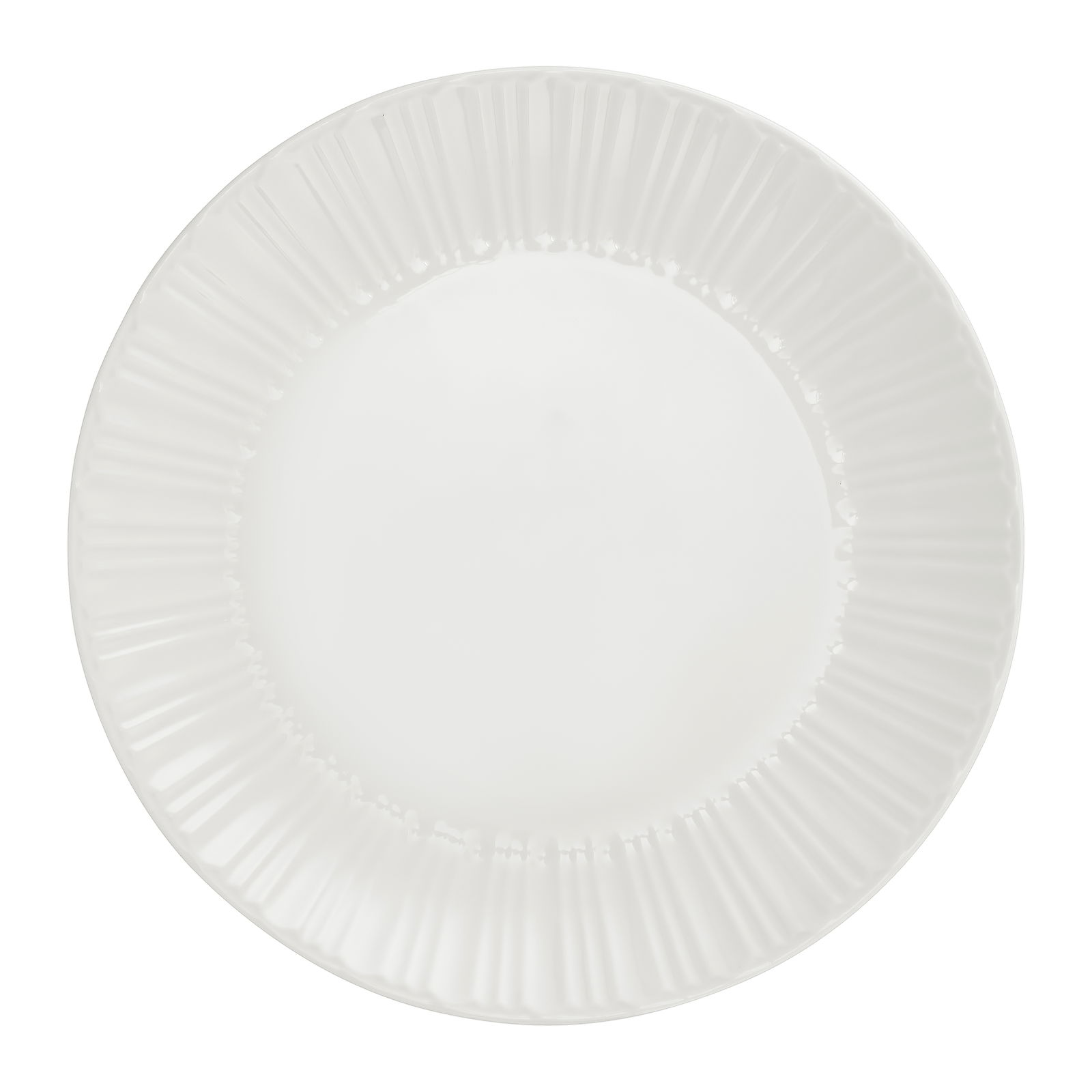 Desertinė lėkštutė AMBITION Perla, baltos sp., porcelianas, 15,5 cm