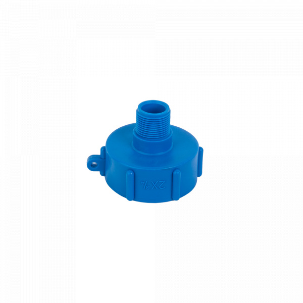 IBC adapteris Bradas, S60x6 / 3/4'' (vid./išor. sriegis)