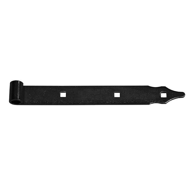 Vartų lankstas ZP400fi10C, 400 x 3,0 x 10 mm, universalus, juodos sp.