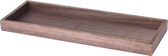 Dekoratyvinis medinis padėklas BROWN, 14 x 40 cm, 1 vnt