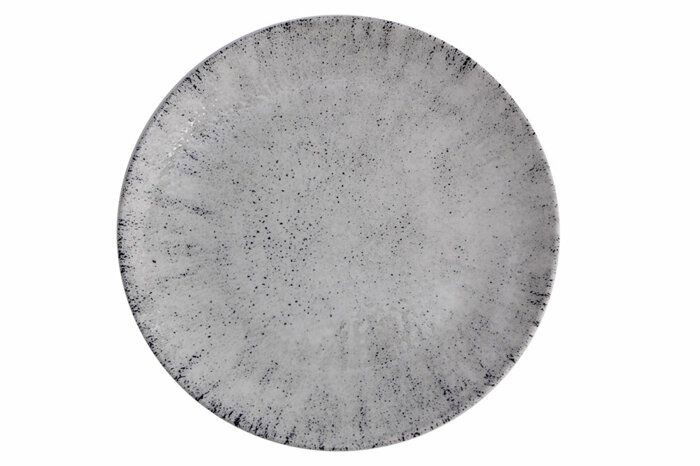 Pietų lėkštė PORLAND Blizzard, pilkos sp., ø27 cm