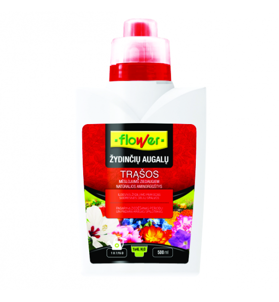 Skystos žydinčių augalų trąšos FLOWER, 500 ml