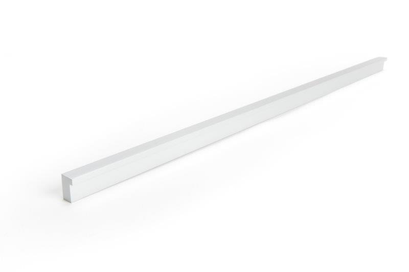 Rankenėlė profilinė, aliuminė, tvirtinimo žingsnis 448mm, L-478mm, pilkos sp.
