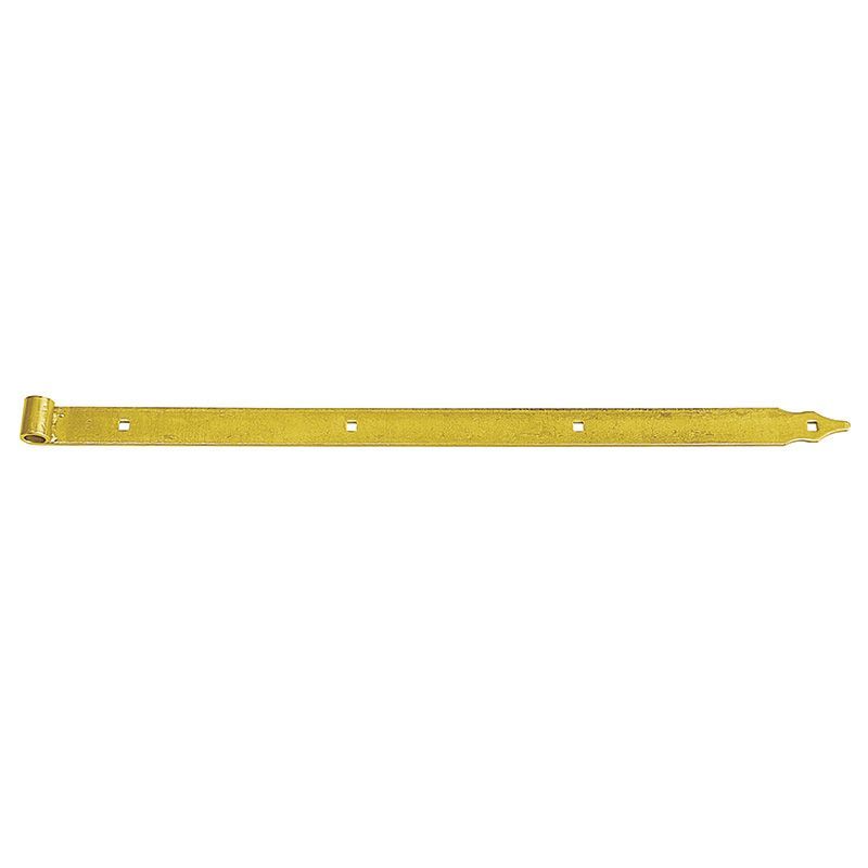 Vartų lankstas ZP800fi16, 800 x 40/5,0 x 16 mm, universalus, geltonai cinkuotas