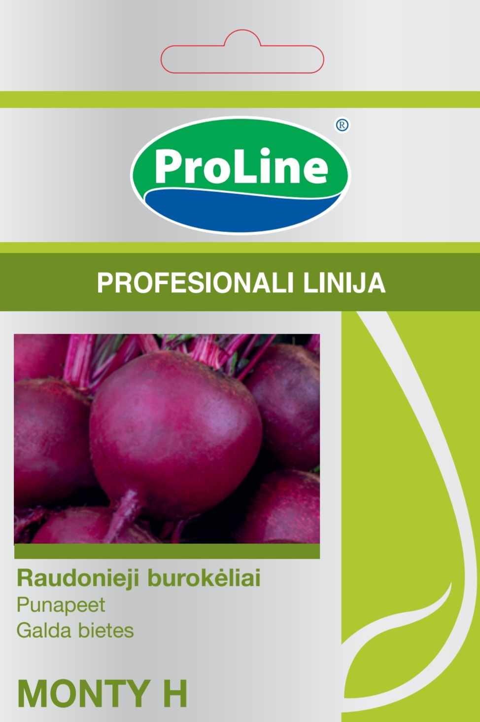 Raudonųjų burokėlių sėklos MONTY H, 2 g
