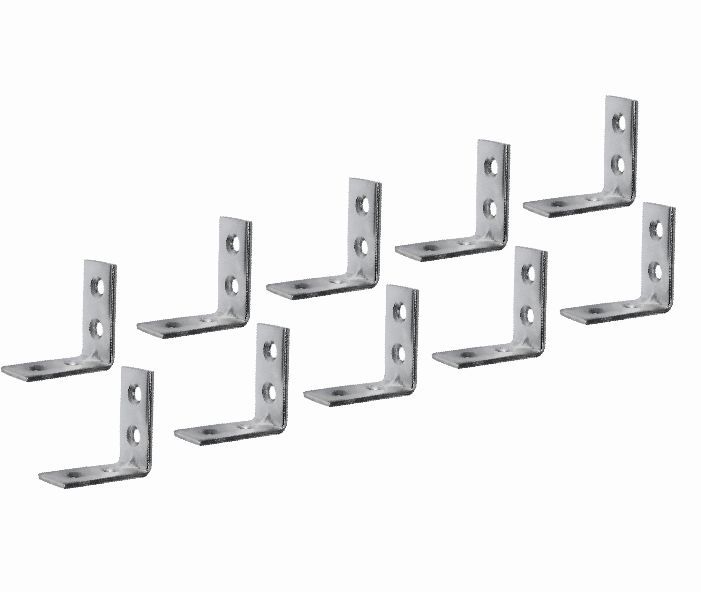Kampukas, 30 x 30 mm, metalinis, 10 vnt.