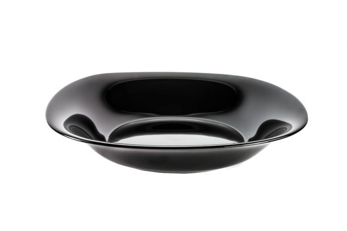 Sriubos lėkštė LUMINARC CARINE, juodos sp., ø 21 cm