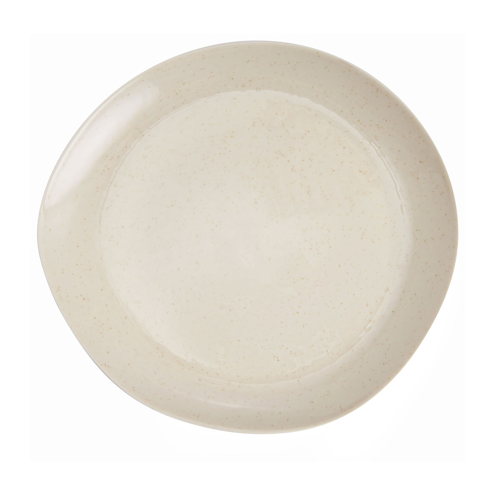 Pietų lėkštė AMBITION Organic, kreminės sp., 30 cm