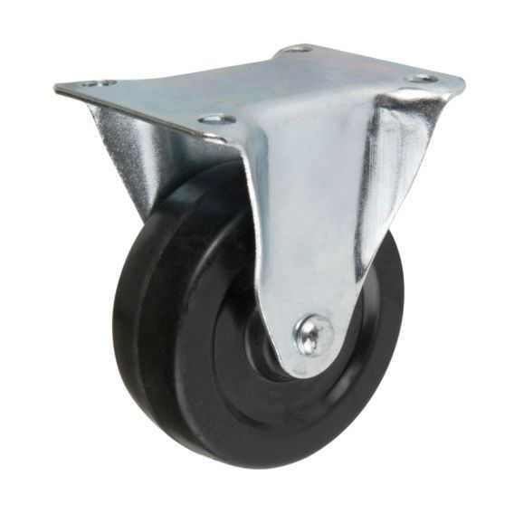 Vežimėlio ratukas, Ø65 mm, plastikinis, 35 kg