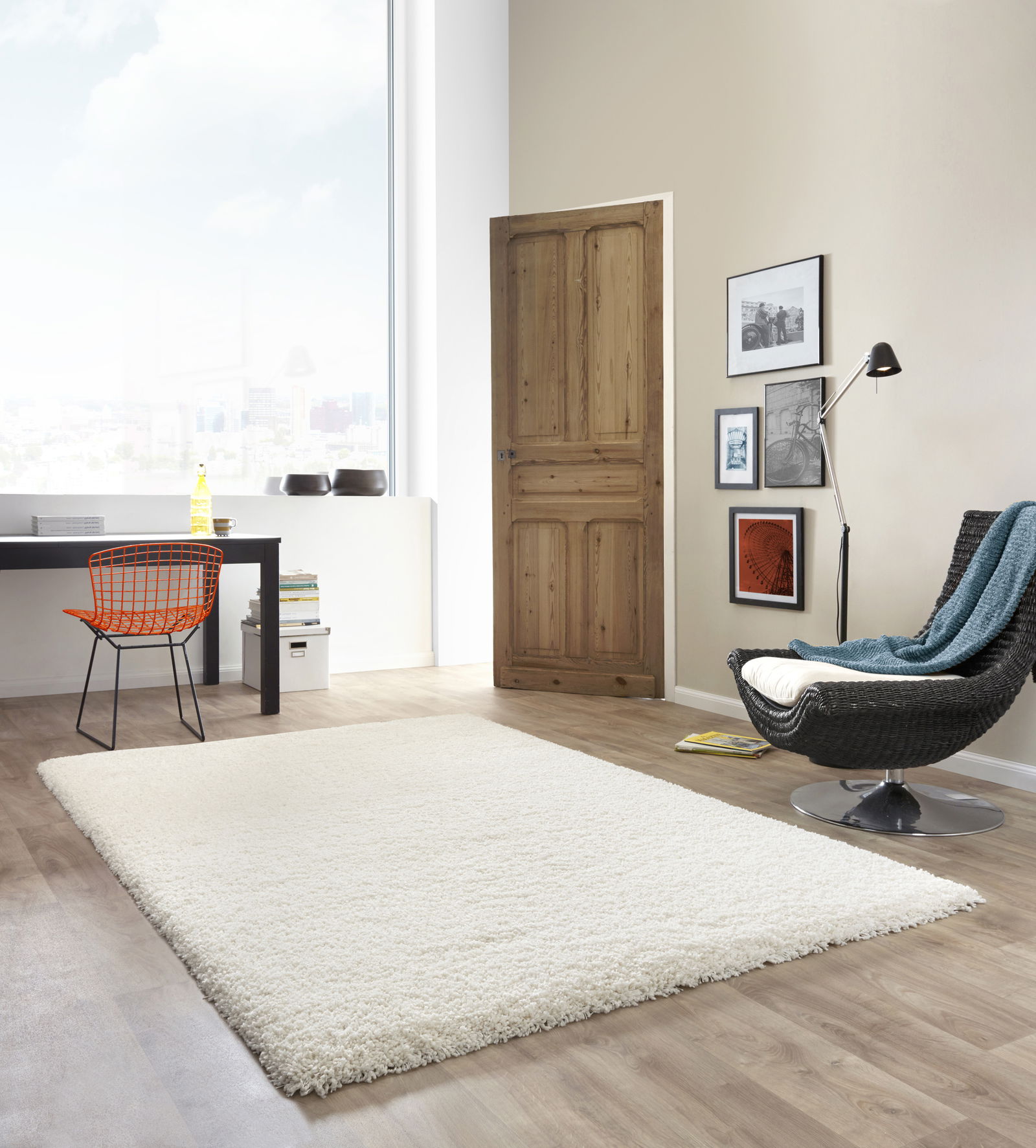 Kilimas LUXURY SHAGGY 7001-060, 170 x 120 cm, 100 % polipropileno