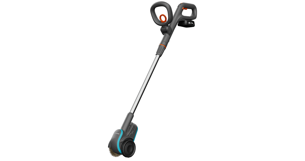 Akumuliatorinis valytuvas GARDENA 1800/18V P4A, 18 V, 2,0 Ah Li-ion, trinkelių tarpams