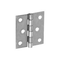 Durų lankstas ZS 60, 60 x 43 x 1 mm, sidabro sp.