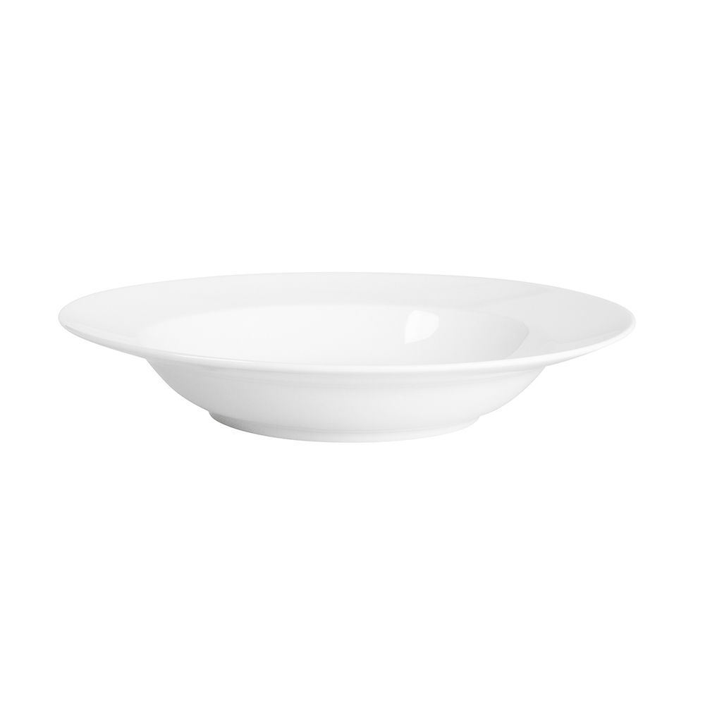 Porcelianinė sriubos lėkštė MariaPaula Classic, baltos sp., ø 23 cm