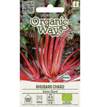 Lapinių burokėlių sėklos RHUBARB CHARD, 3 g