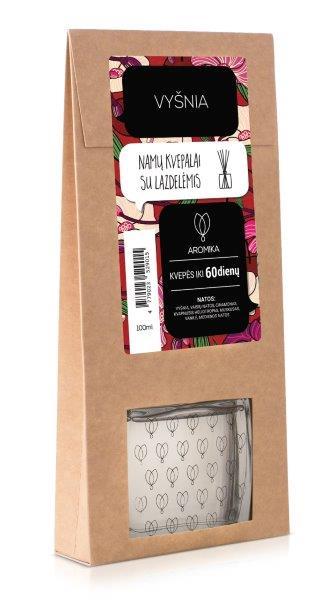 Namų kvapas su lazdelėmis ACappella Vyšnia, 100 ml