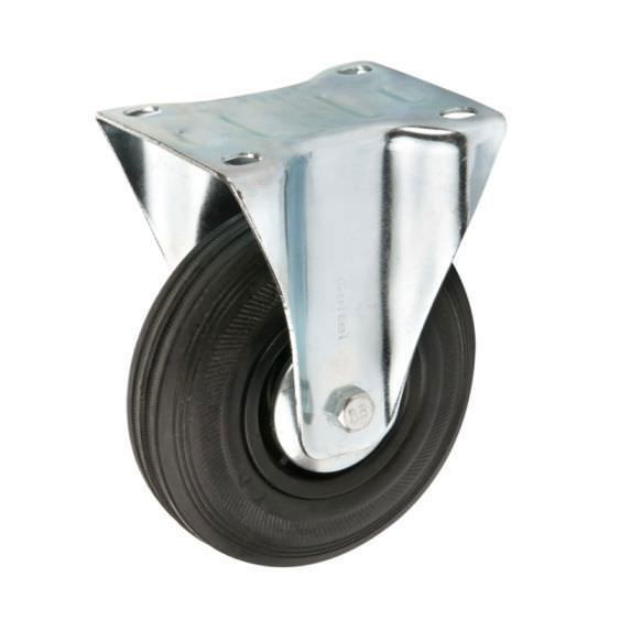 Vežimėlio ratukas, Ø125 mm, 125 kg