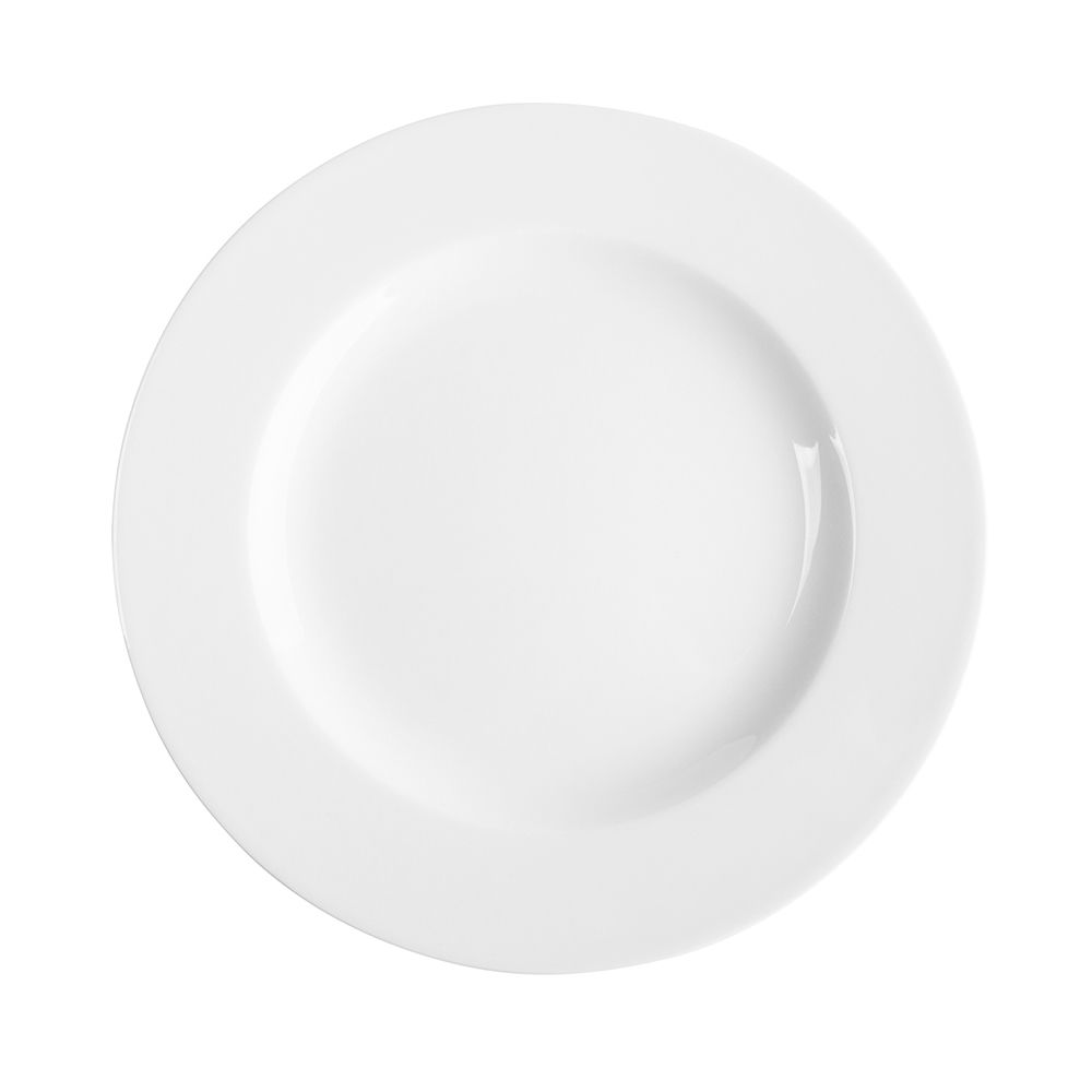 Porcelianinė pietų lėkštė MariaPaula Classic, baltos sp., ø 26 cm