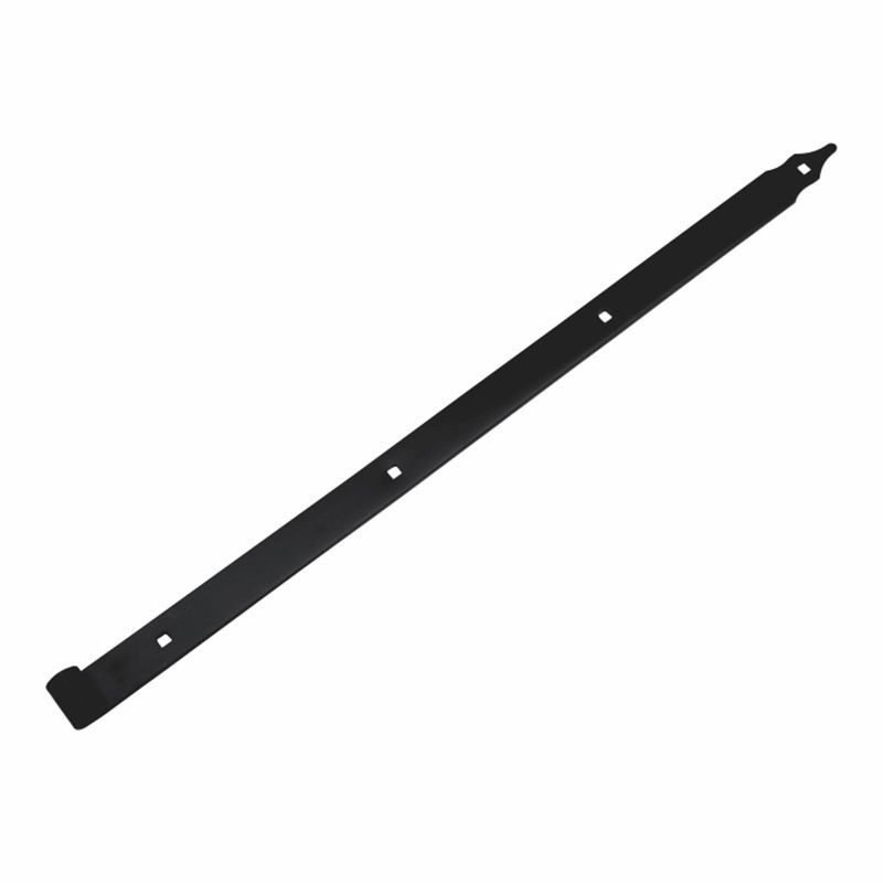 Vartų lankstas ZP800fi16c, 800x40/5,0 x 16 mm, universalus, juodos sp.
